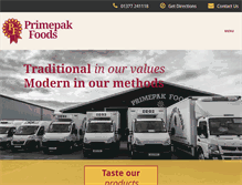 Tablet Screenshot of primepakfoods.co.uk